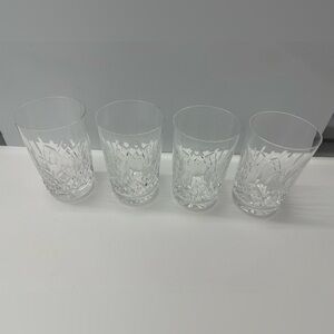 WATERFORD Crystal Lismore Double Old Fashioned Glasses - set of (4)